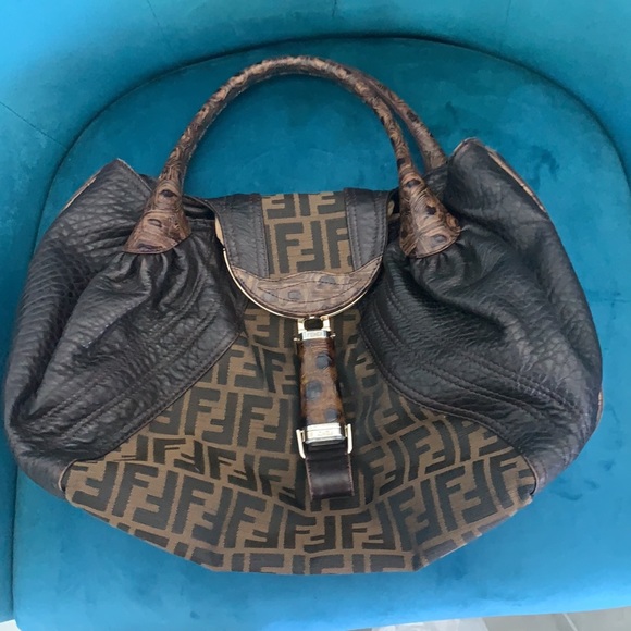 *ICONIC* FENDI Spy 🤎 Tortoise Tobacco Zucca Print - Picture 5 of 16